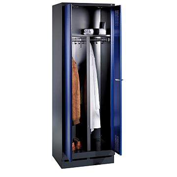 Vestiaire monobloc sur socle Evolo