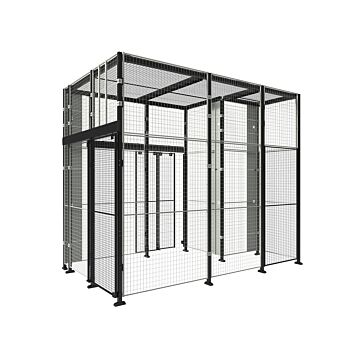 Cloison modulaire grillagée X-STORE 2.0