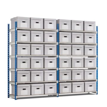 Ensemble rayonnage d'archives