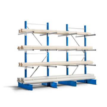 Ensemble cantilever léger double accès