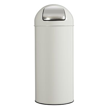 Poubelle Push avec couvercle à trappe - 45L