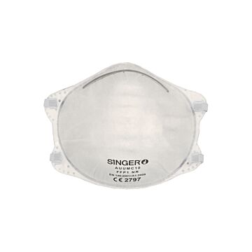 Demi-masque respiratoire jetable