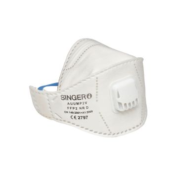 Demi-masque respiratoire confort jetable pliable