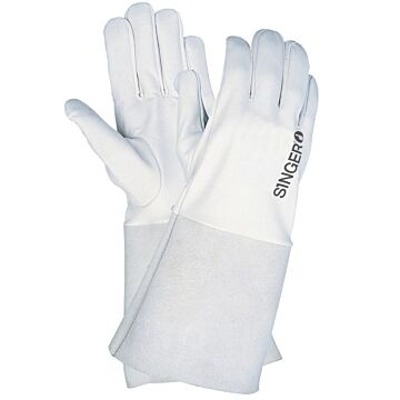 Gants cuir type soudeur