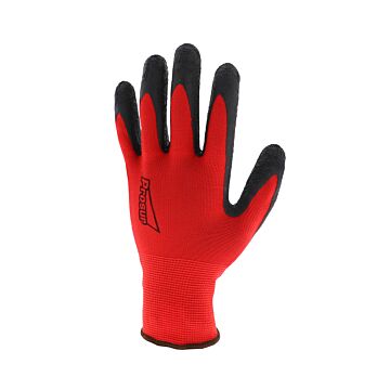 Gants latex Rouge