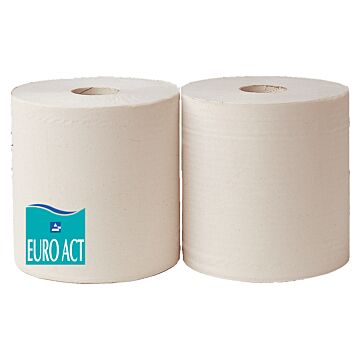Bobine ouate blanche lisse