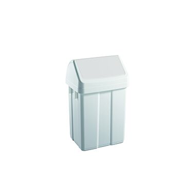 Poubelle à couvercle basculant