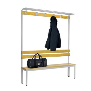 Banc vestiaire simple face