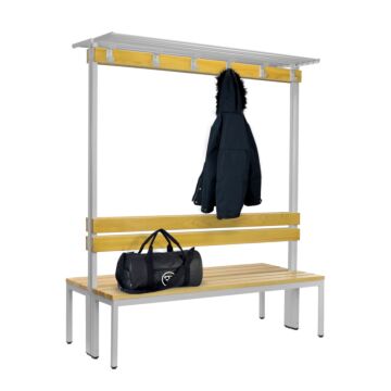 Banc vestiaire double faces