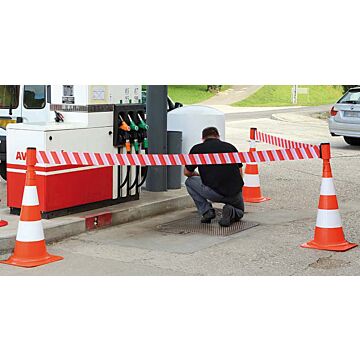 Dérouleur à sangle pour balises