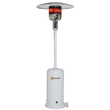 Parasol chauffant mobile gaz propane