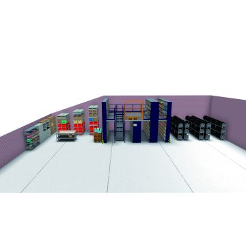 Mezzanines industrielles / Installations multi-niveaux