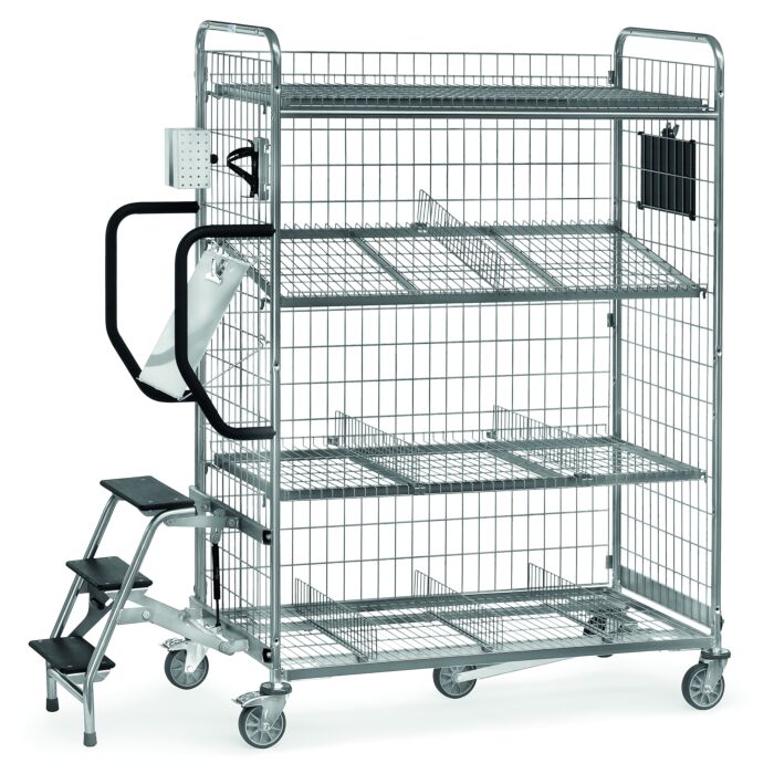 Chariot préparateur de commandes modulable