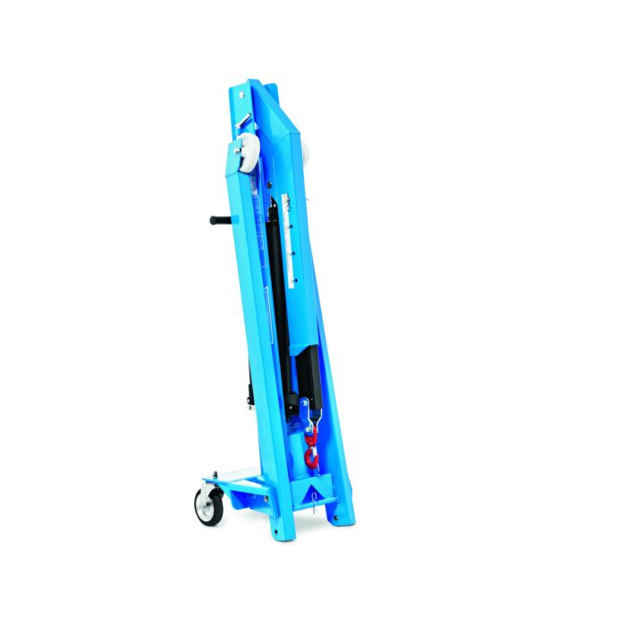 Grue pliante fourches encadrantes en U