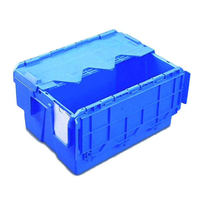 Bac de transport bleu en polypropylène - 25 L - 400 x 300 x 306 mm 