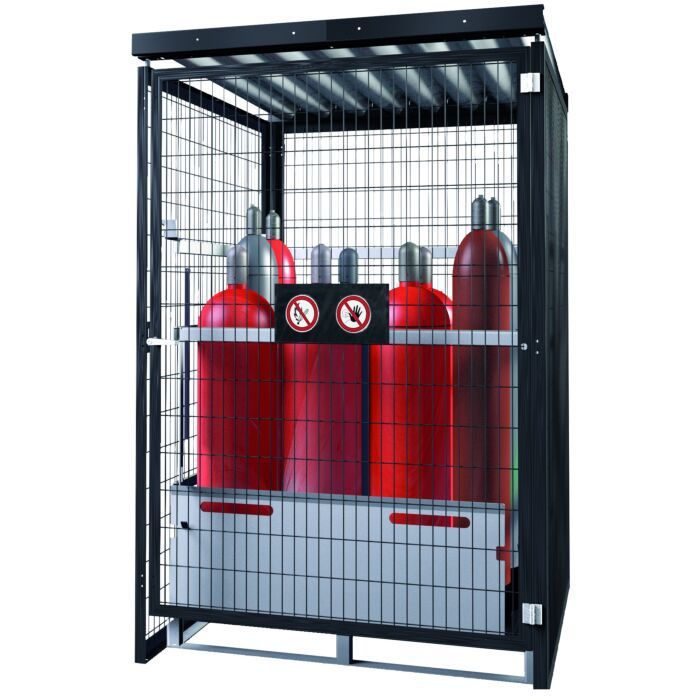 Casier de stockage extérieur pour bouteille de gaz