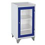 Armoire basse porte transparente