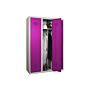 Vestiaire monobloc sur socle