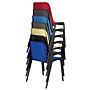 Chaise coquille empilable