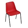Chaise coquille empilable