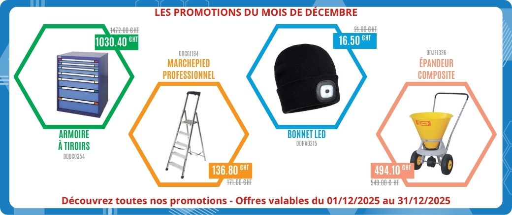 Promos du mois de Décembre 2025